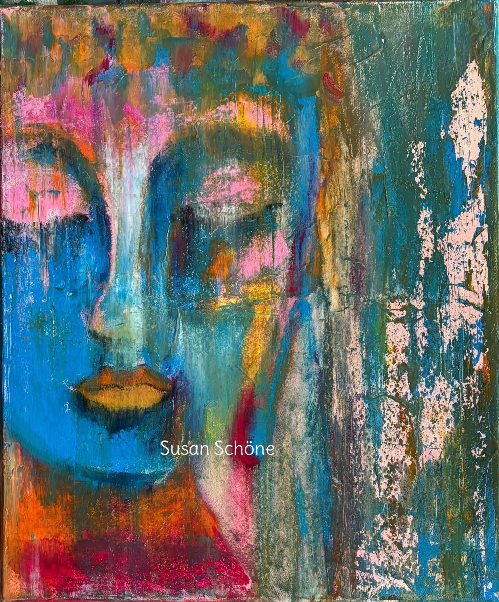Buddha abstrakt