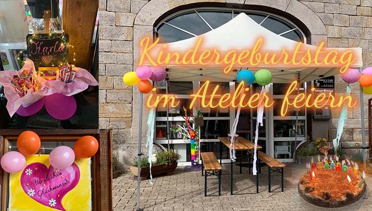 Kindergeburtstag im Atelier