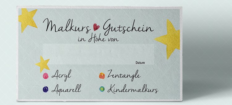 Gutschein Atelier Susan Schöne