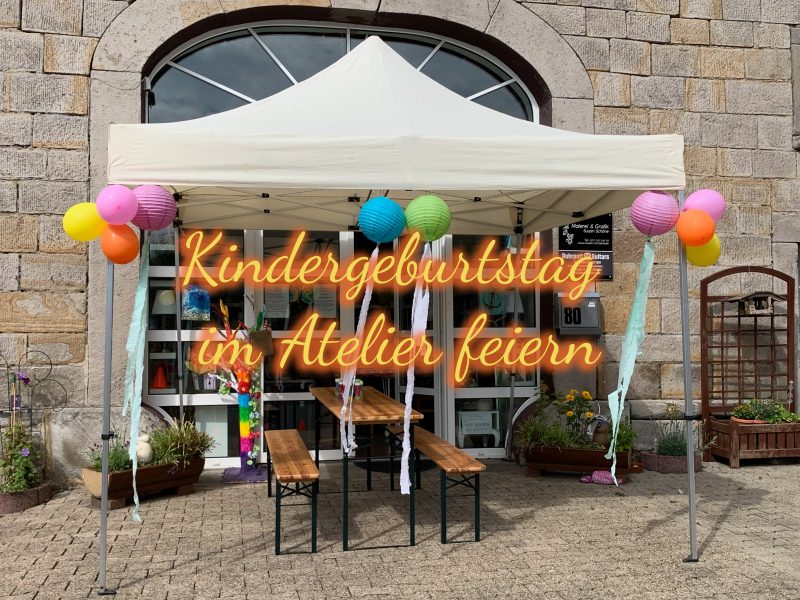 Kindergeburtstag im Atelier feiern
