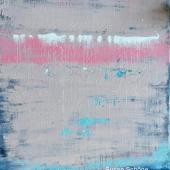 Flüstern in Blau und Rose