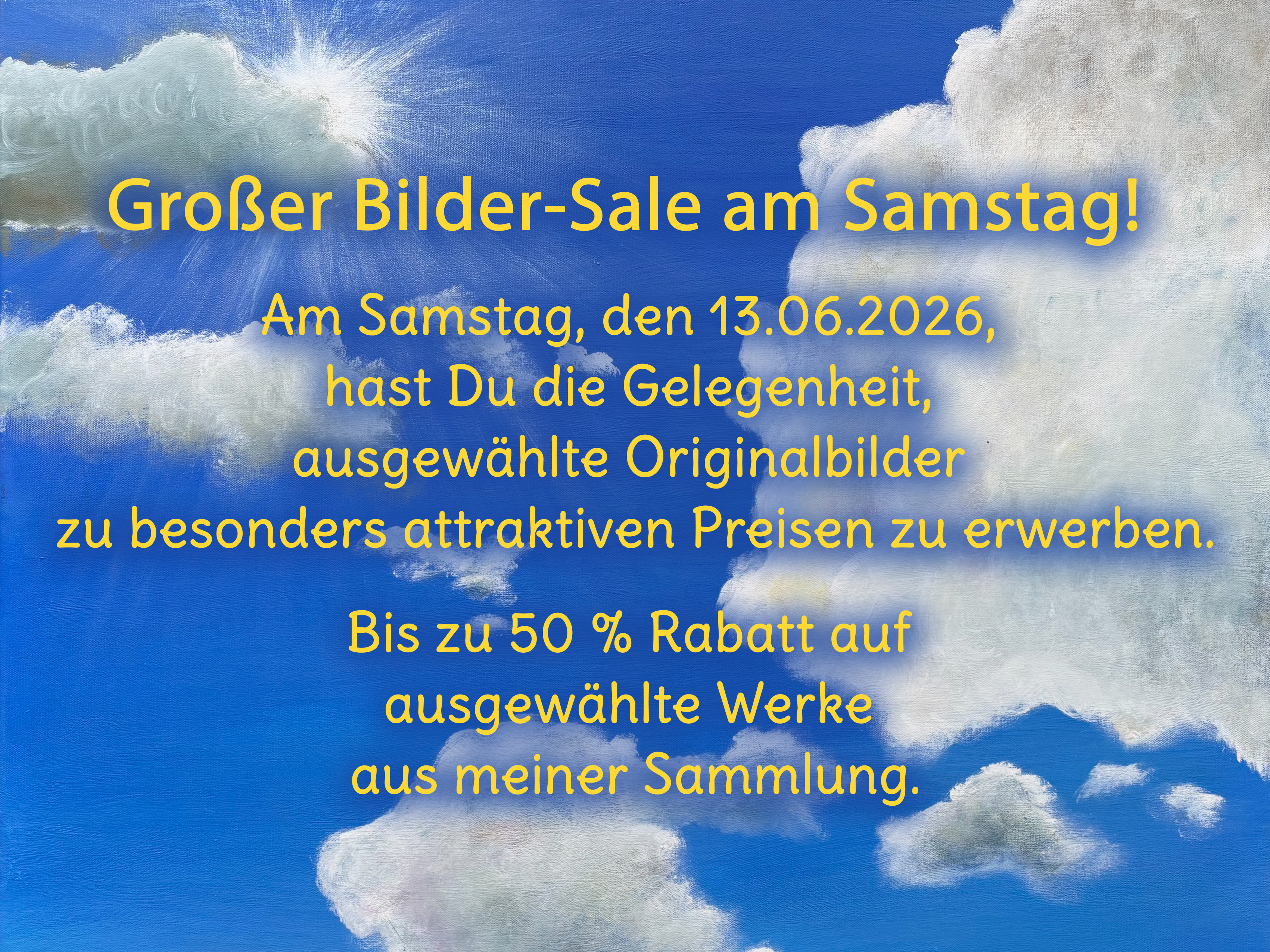Großer Bilder Sale